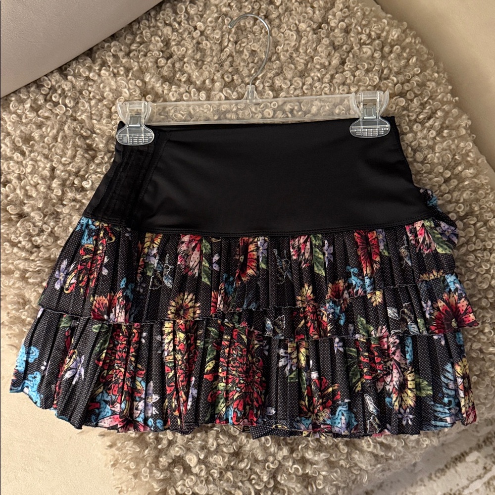 Floral Luck in Love Special Edition Ruffle Mini Skirt